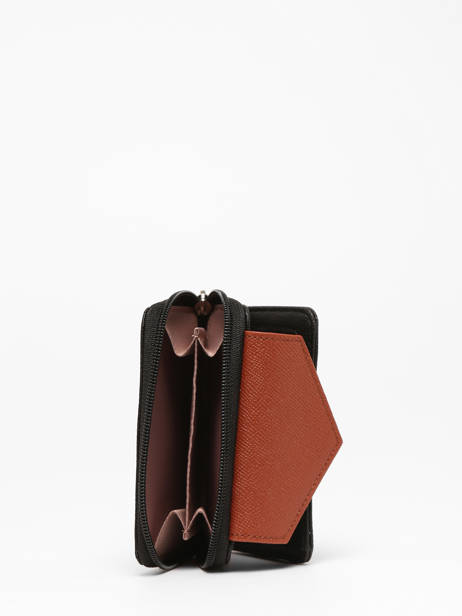 Wallet Maya Leather Lancaster Black maya 3 other view 2