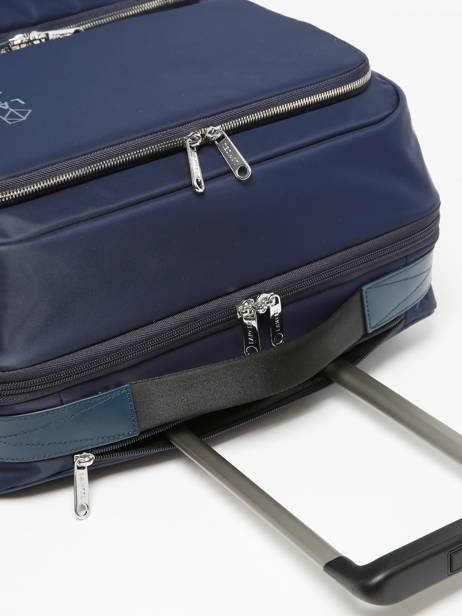 Valise Cabine Leo Nylon RecyclÃ© Lancel Bleu leo A12484 vue secondaire 1