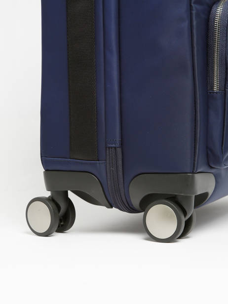 Valise Cabine Leo Nylon RecyclÃ© Lancel Bleu leo A12484 vue secondaire 2