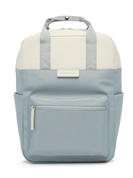 Business Backpack 1 Compartment + 15'' Laptop Kapten and son Blue backcpack BERGEN