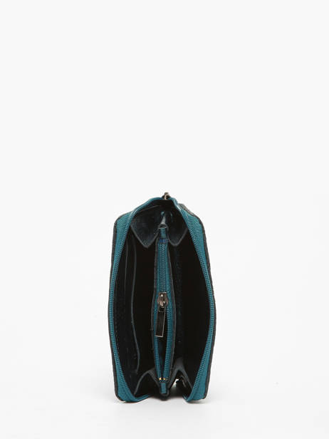 Coin Purse Leather Etincelle Irisée Etrier Blue etincelle irisee EETI900 other view 1