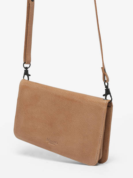 Shoulder Bag Four Seasons Leather Milano Beige four seasons SOPLW105 other view 2