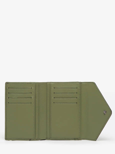 Wallet Leather Yves renard Green enveloppe 29223 other view 1