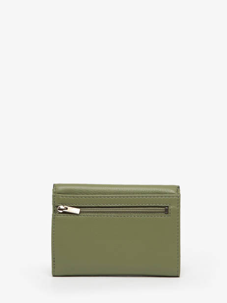 Wallet Leather Yves renard Green enveloppe 29223 other view 2