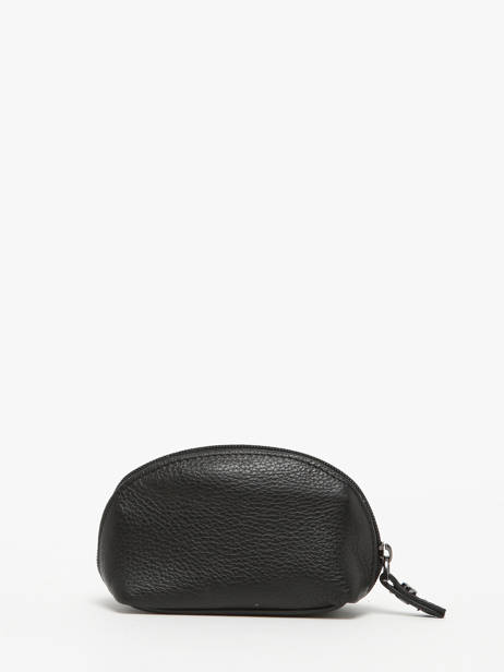 Leather Balade Coin Purse Etrier Black balade EBAL92 other view 2