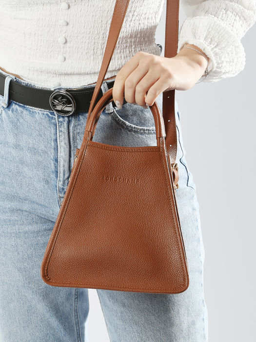 Longchamp Le foulonné Handbag Brown