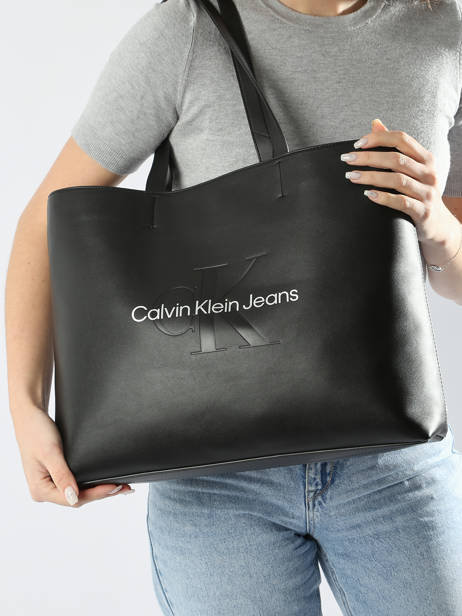 Shoulder Bag Sculpted Calvin klein jeans Black sculpted K610825 other view 1