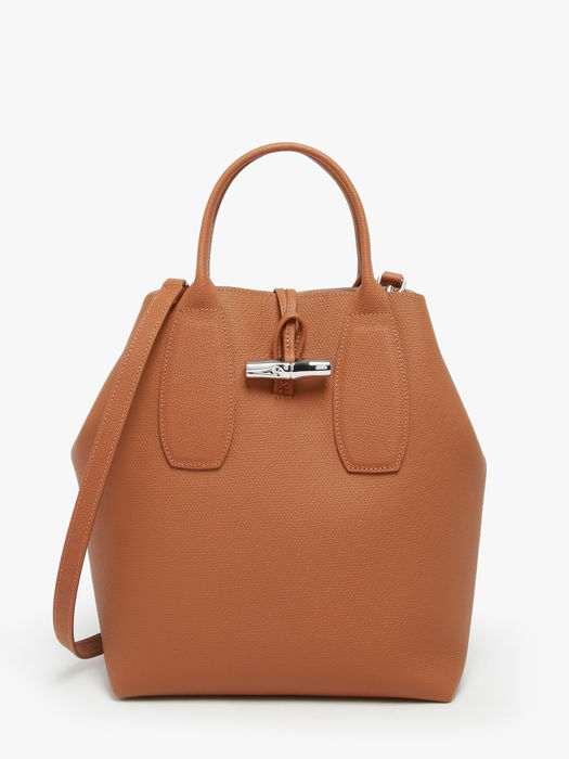 Longchamp Roseau Handbag Brown