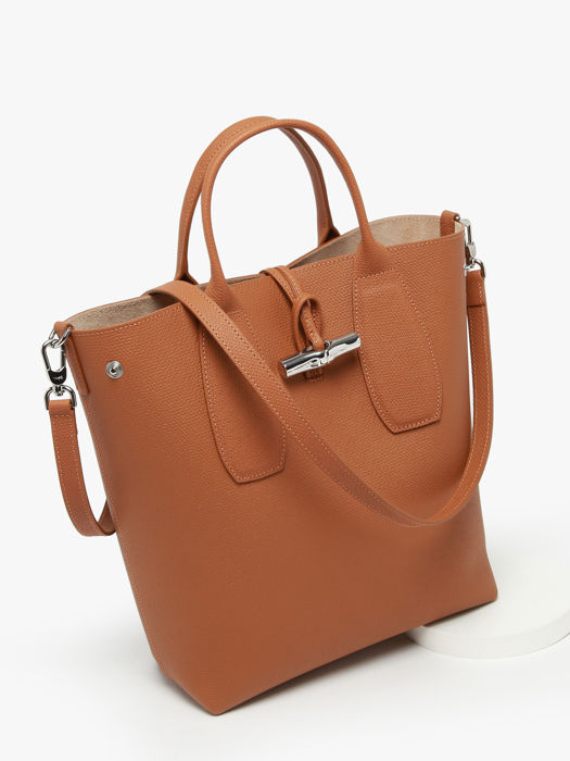 Longchamp Roseau Handbag Brown