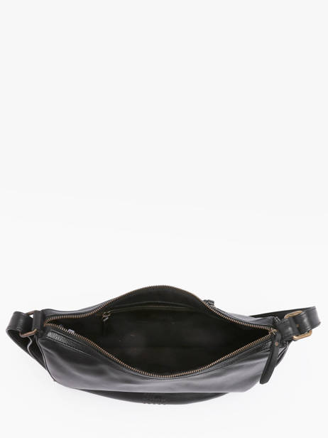 Crossbody Bag Cow Leather Basilic pepper Black cow BCOW71 other view 3