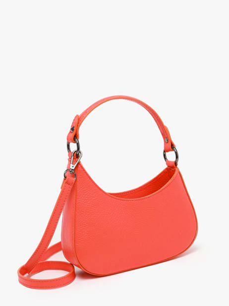 Leather Caviar Crossbody Tas Milano Red caviar CA23118 other view 2