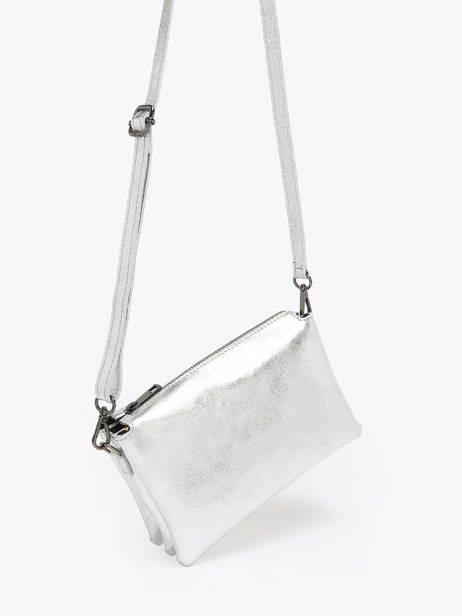 Crossbody Bag Nine Milano Silver nine NI23116 other view 2