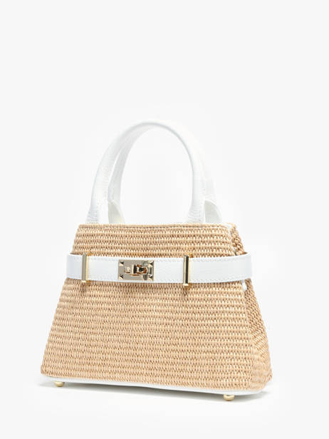Satchel Capri Milano White capri CP23116 other view 2