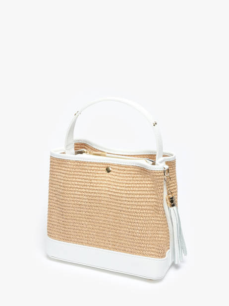 Satchel Capri Milano White capri CP23113 other view 2