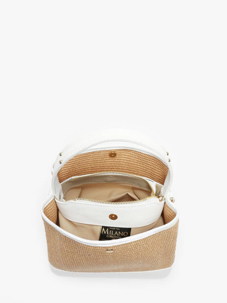 Satchel Capri Milano White capri CP23113 other view 3