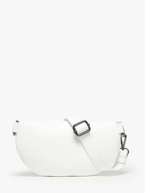 Leather Caviar Belt Bag Milano White caviar CA19091B other view 4