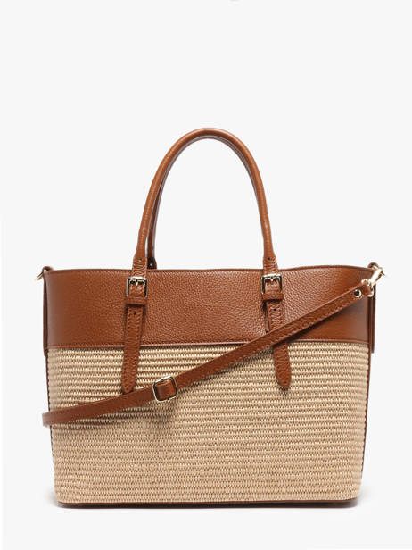 Satchel Capri Milano Brown capri CP23111 other view 4