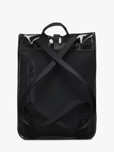 1 Compartment Backpack Rains Black city 13330 other view 3