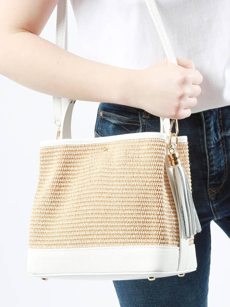 Satchel Capri Milano White capri CP23113 other view 1