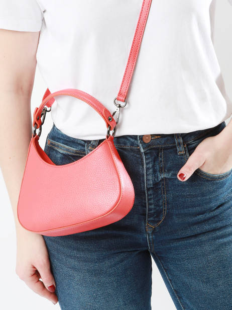 Leather Caviar Crossbody Tas Milano Red caviar CA23118 other view 1