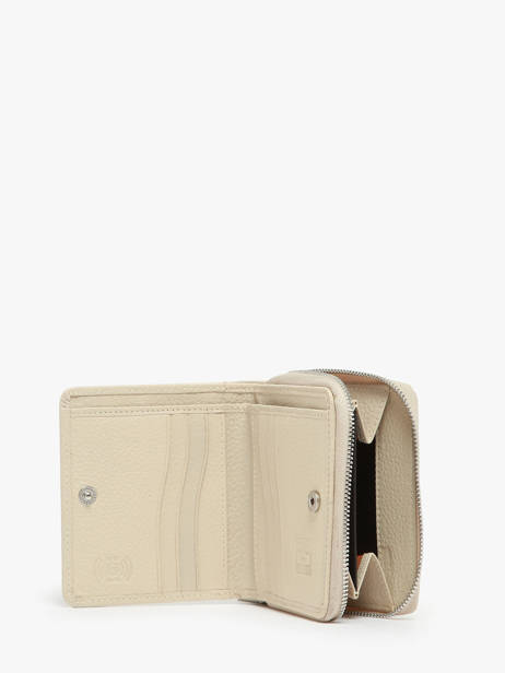Wallet Leather Crinkles Beige caviar 14250 other view 1