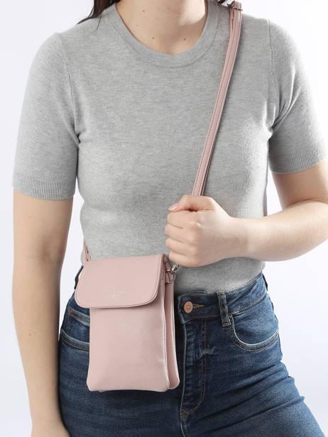 Crossbody Bag Grained Miniprix Pink grained F3609 other view 1