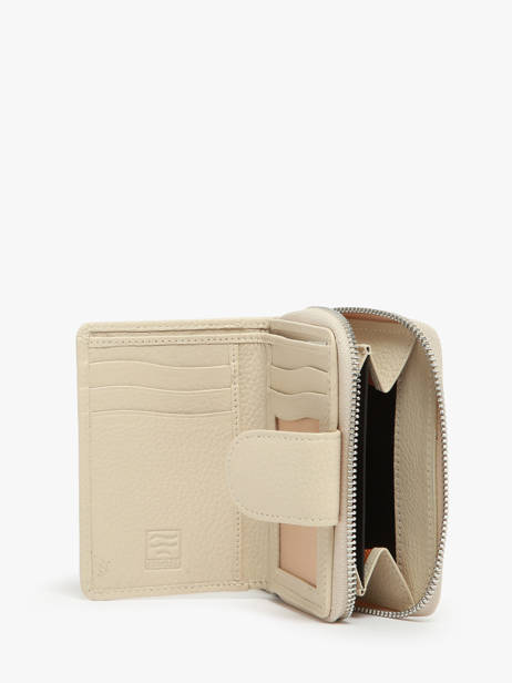 Wallet Leather Crinkles Beige caviar 14277 other view 1