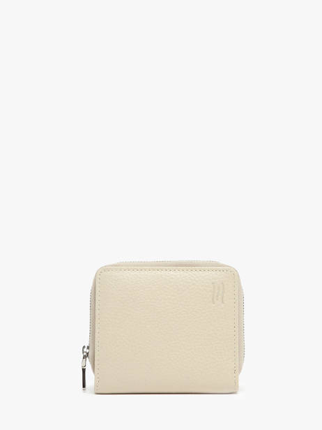 Wallet Leather Crinkles Beige caviar 14250