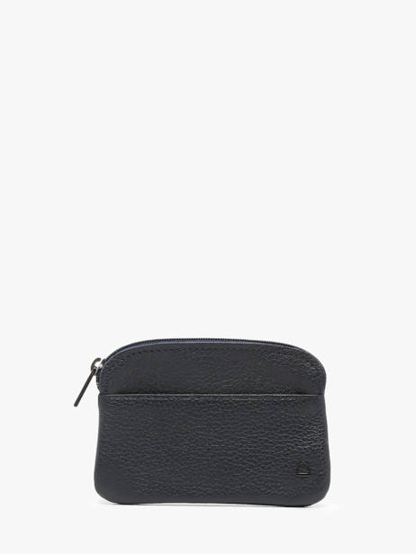 Coin Purse Leather Madras Etrier Blue madras EMAD339
