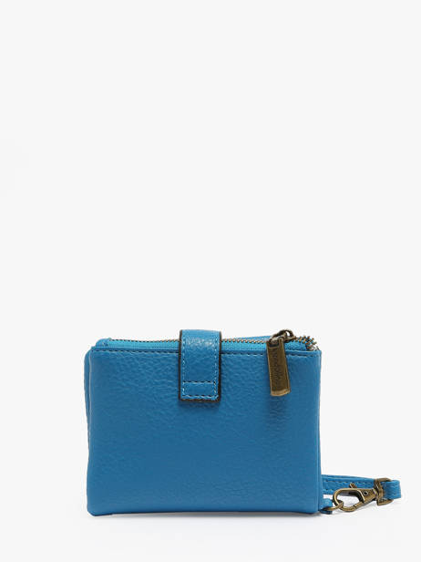 Coin Purse With Card Holder Miniprix Blue soft 376 other view 2