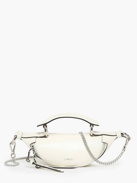 Xs Leather Origami Crossbody Bag Lancel Beige origami A12526