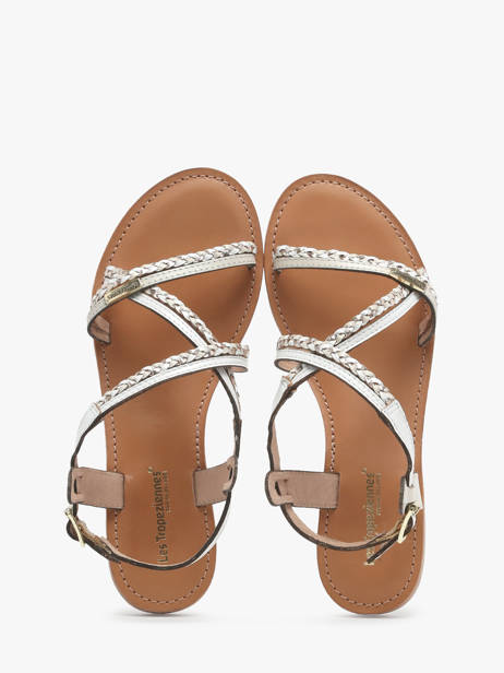 Flip Flops In Leather Les tropeziennes White women HOMONGO other view 3