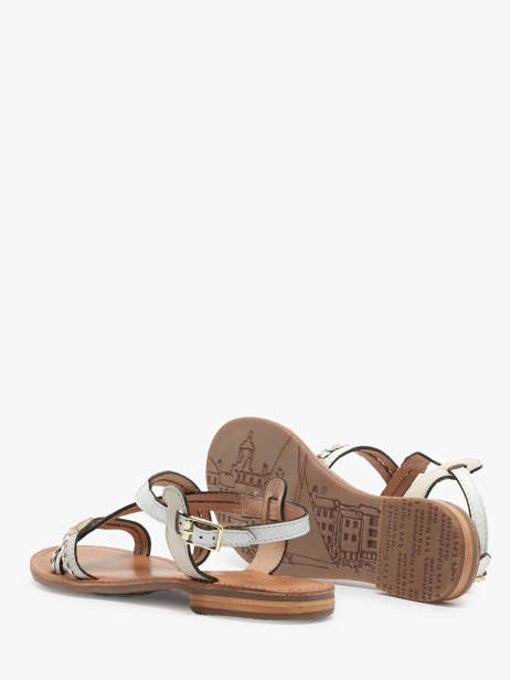 Flip Flops In Leather Les tropeziennes White women HOMONGO other view 4