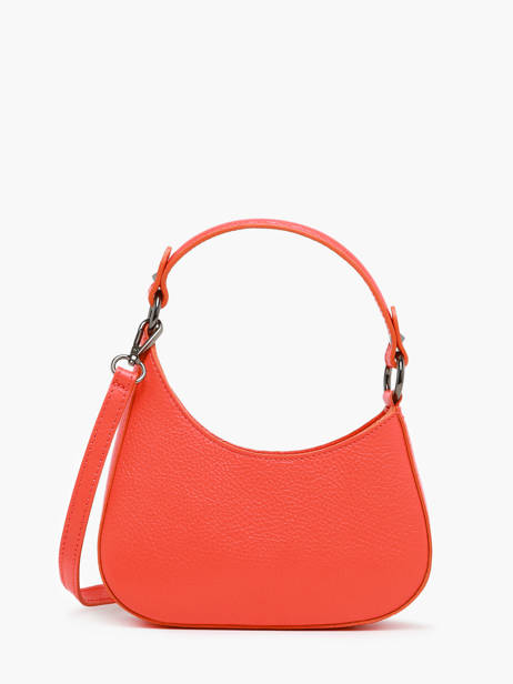 Leather Caviar Crossbody Tas Milano Red caviar CA23118