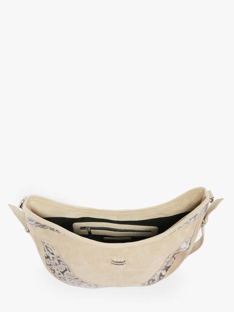 Shoulder Bag Luna Leather Great by sandie Beige luna SNA other view 3