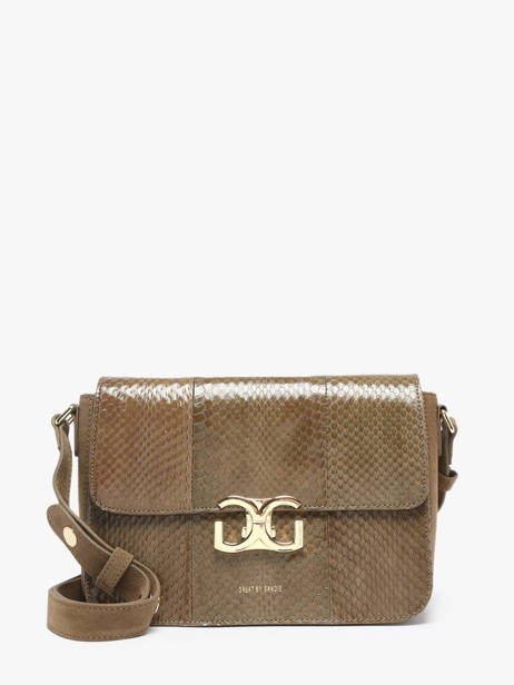 Shoulder Bag Anna Leather Great by sandie Green anna SNA