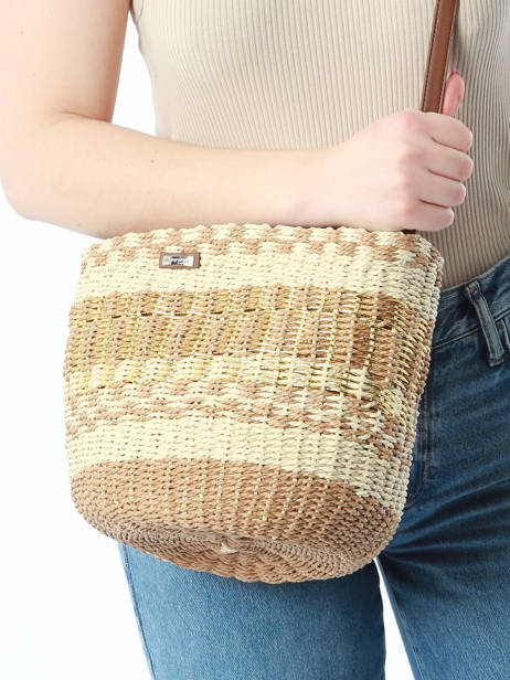Shoulder Bag Buglas Paper Les tropeziennes Beige buglas TZ01