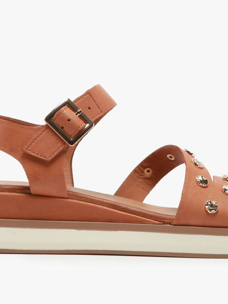 Sandals In Leather Inuovo Green women 113094 other view 1