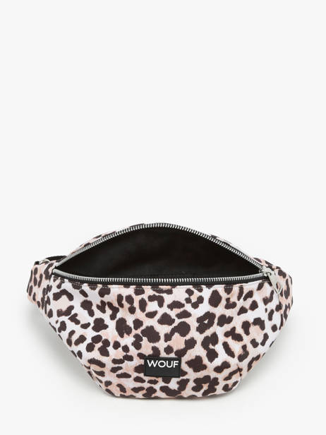 Sac Banane Kim LÃ©opard Wouf Multicolore kim WN240014 vue secondaire 3