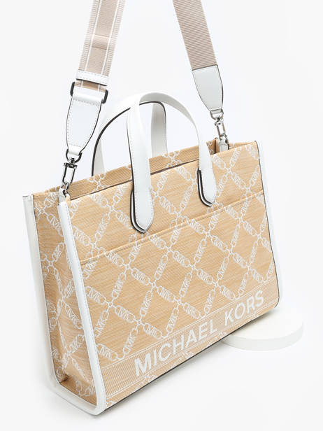 Sac PortÃ© Main Gigi Michael kors Beige gigi S4S3GT3O vue secondaire 2