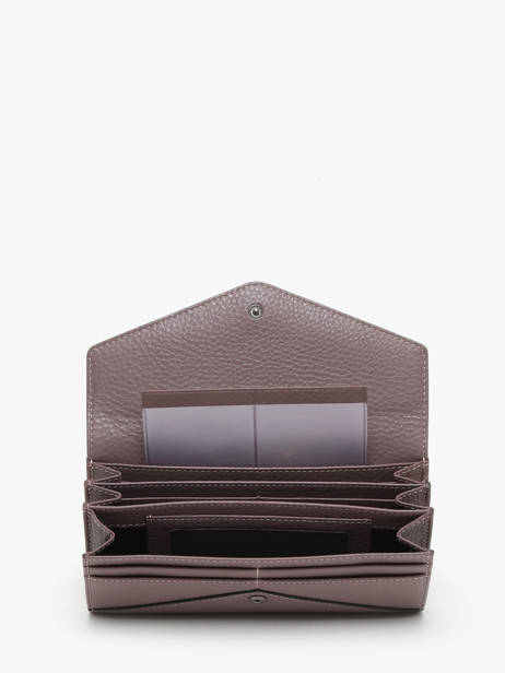 Wallet Leather Yves renard Violet enveloppe 29286 other view 1