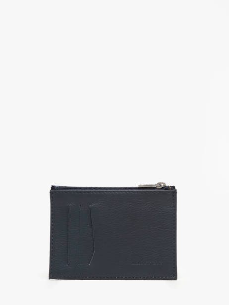 Card Holder With Coin Purse Cadence Leather Etrier Blue cadence ECAD5012 other view 2
