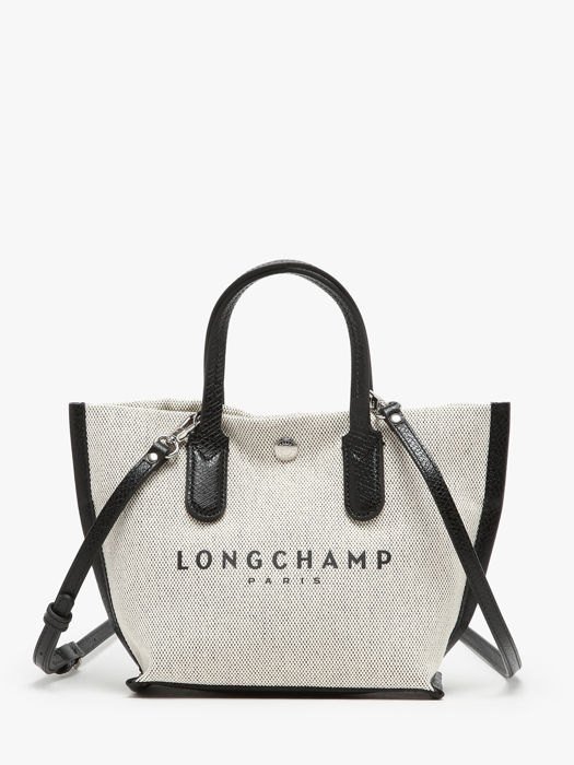 Longchamp Essential toile Sacs portÃ© main Beige