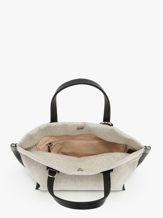 Longchamp Essential toile Sacs portÃ© main Beige
