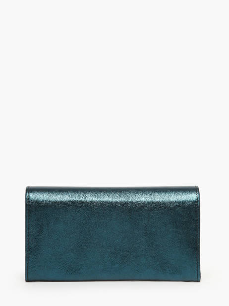 Wallet Etincelle Irisée Leather Etrier Green etincelle irisee EETI5008 other view 2