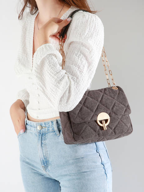 Linnen Moon Crossbody Bag Vanessa bruno Gray moon 70V40329 other view 1