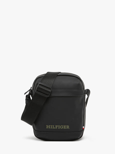 Sac BandouliÃ¨re Tommy hilfiger Noir th monotype AM12604