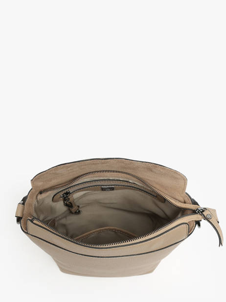 Shoulder Bag Manege Leather Etrier Beige manege EMAN078M other view 3