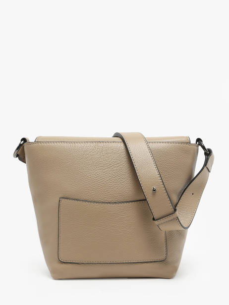 Shoulder Bag Manege Leather Etrier Beige manege EMAN078M other view 4