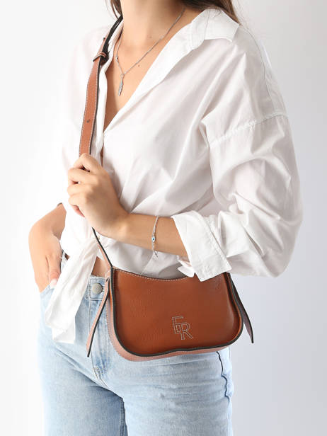 Shoulder Bag Foudre Leather Etrier Brown foudre EFOD089S other view 1